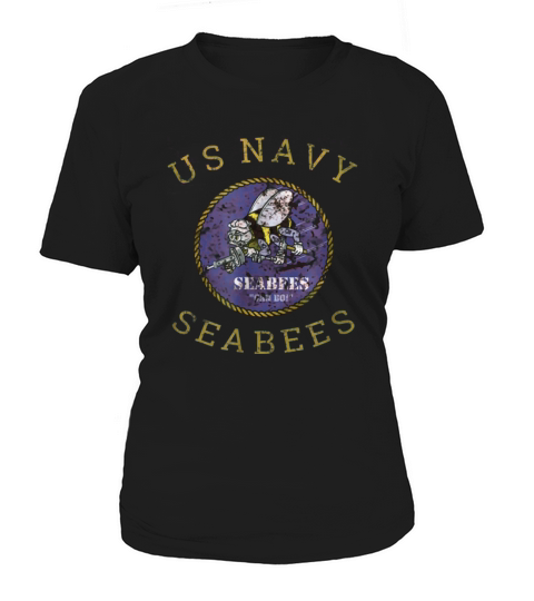 Navy Seabees Us Military Vintage shirt Women's T-Shirt
