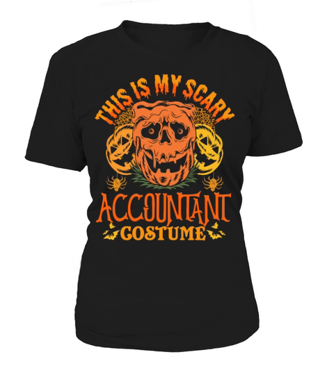 This Is My Scary Accountant Costume Halloween Women's T-Shirt
