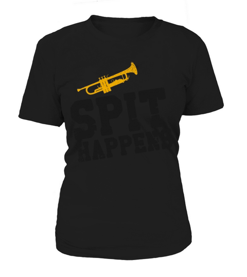 Trumpet Player Pun Vintage Spit Women's T-Shirt