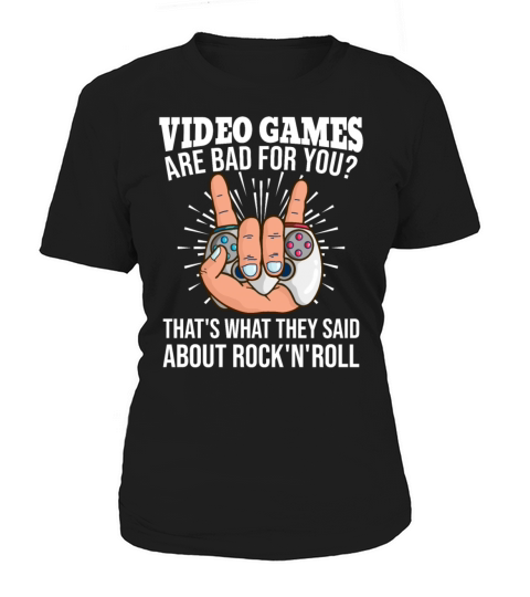 Video Games Are Bad For You - Classic Video Games Women's T-Shirt