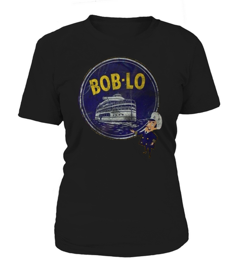 Vintage Retro Classic Cute Detroit Boblo Island Women's T-Shirt