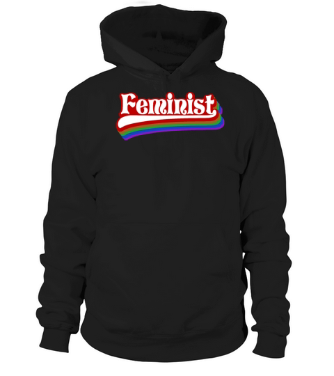 Feminist Vintage Retro Hoodie Unisex