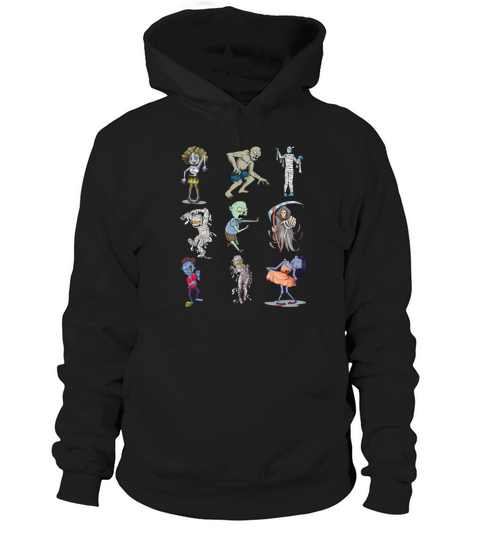halloween zombie collection Hoodie Unisex