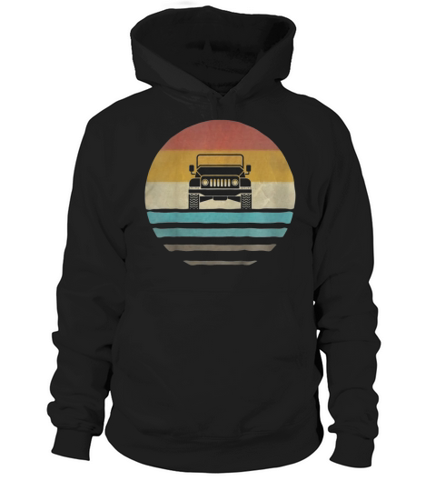 Jeep Vintage Retro Hoodie Unisex