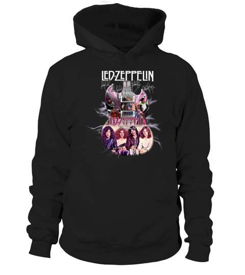 Led Zeppelin Guitar Signatures shirt Hoodie Unisex