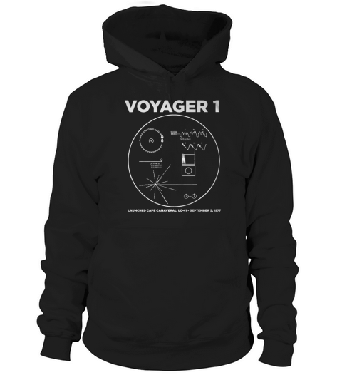 Nasa VOYAGER 1 Hoodie Unisex