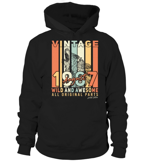 Retro 1967 August Hoodie Unisex