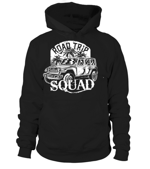 Road Trip Squad Family Traveling Tour Vacation Hoodie Unisex