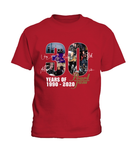 30 years of pearl jam 1990 2020 Kids T-Shirt