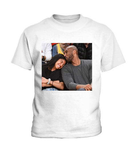A Celebration Of Life Kobe And Gianna Bryant shirt Kids T-Shirt