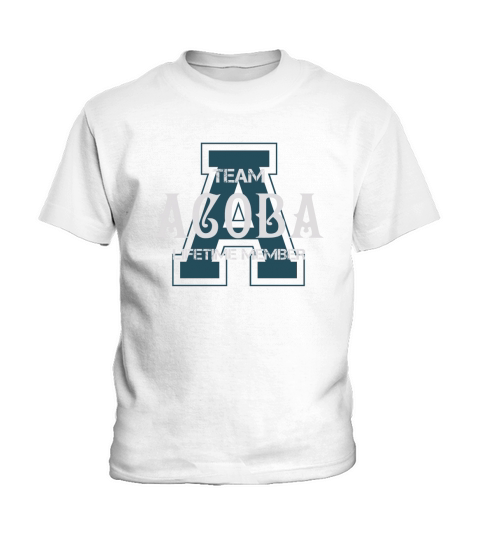 ACOBA Shirts - Team ACOBA Lifetime Member Name Shirts Kids T-Shirt