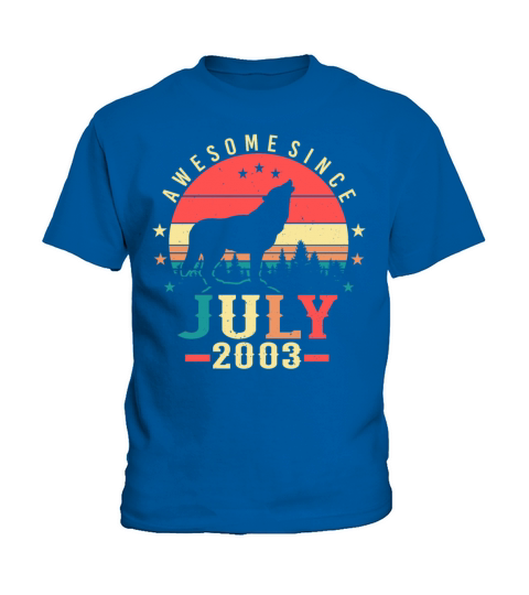 Birth Month July 2003 Kids T-Shirt