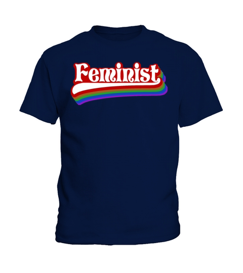 Feminist Vintage Retro Kids T-Shirt