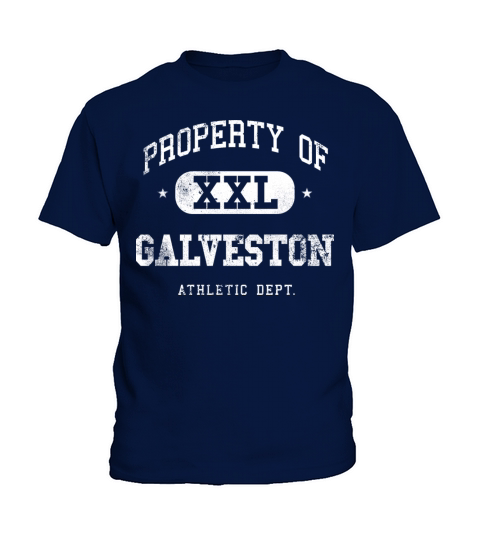 Galveston XXL Property of Athletic Department Kids T-Shirt