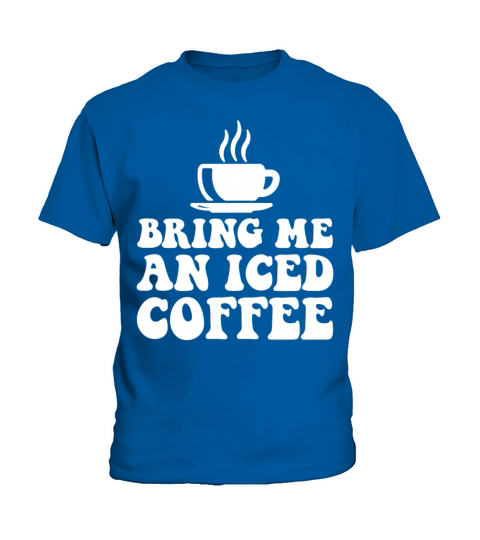 Iced Coffee T Shirt Kids T-Shirt