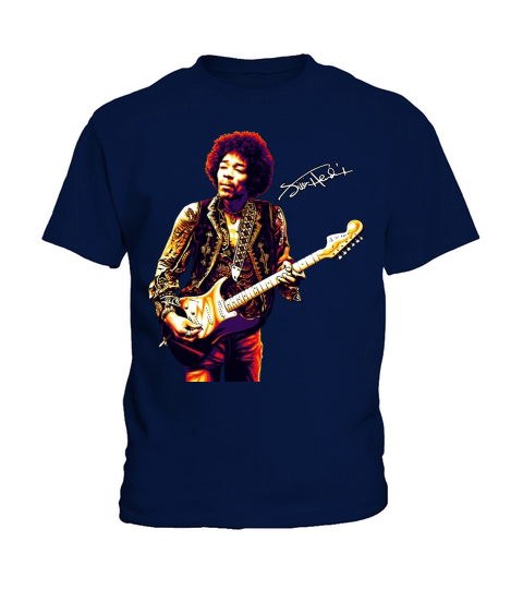 Jimi Hendrix Signauture Kids T-Shirt