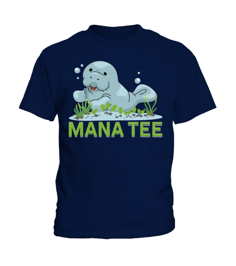 Manatee - Funny Sea Cows Dugong Sirenia Lover Kids T-Shirt