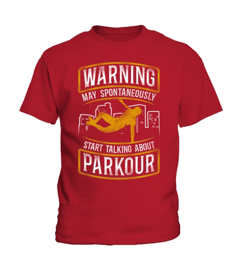 Parkour Free Running Traceur Kids T-Shirt