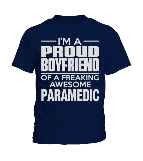 PROUD BOYFRIEND   PARAMEDIC Tshirts Kids T-Shirt