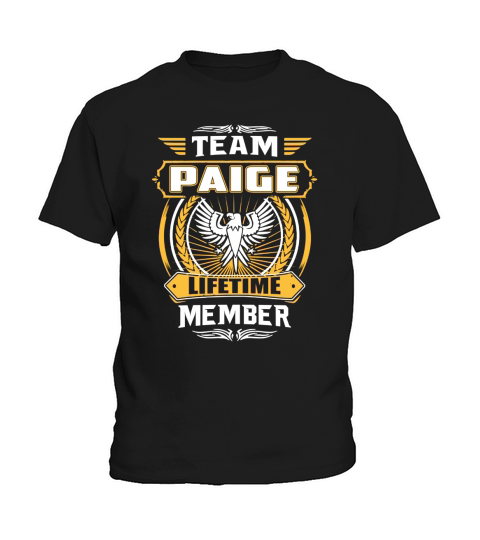 Team PAIGE lifetime member Kids T-Shirt