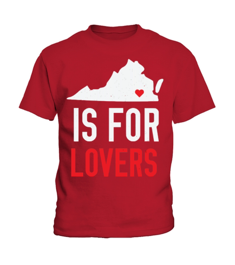 Throwback Vintage Virginia Lovers Distressed Kids T-Shirt
