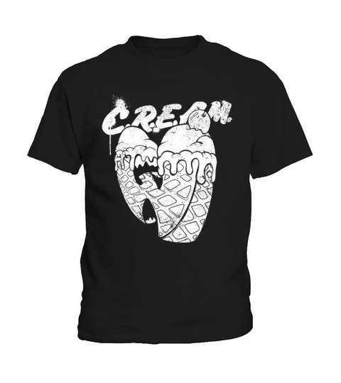 waffle ice cream wutang white Kids T-Shirt