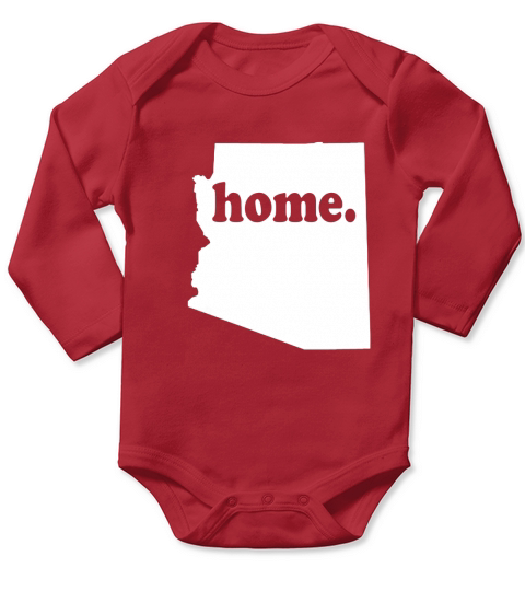 arizona home Long Sleeve Baby One-Piece