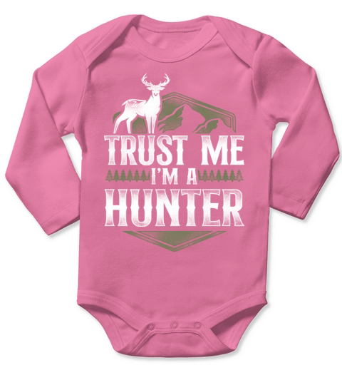 Buck Deer Hunting Hunter Vintage Long Sleeve Baby One-Piece