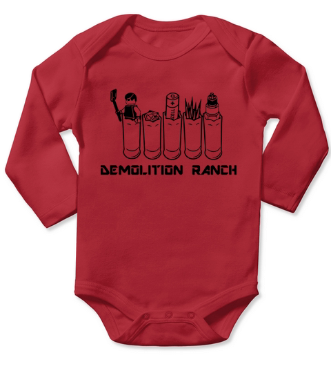 DEMOLITION RANCH Long Sleeve Baby One-Piece