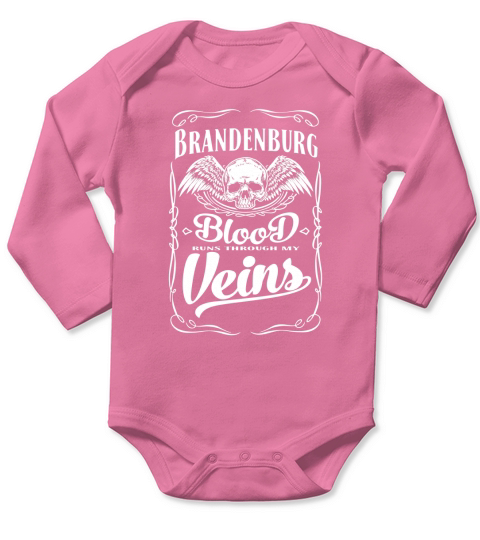 Great To Be Brandenburg Tshirt Long Sleeve Baby One-Piece