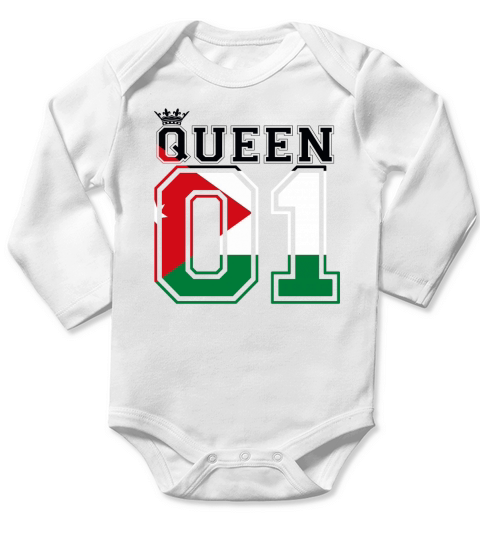 Jordan partner land king 01 prince Jordanien  geburtstag gift xmas christmas Long Sleeve Baby One-Piece