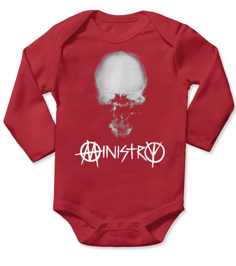 Ministry Band Tshirt Long Sleeve Baby One-Piece
