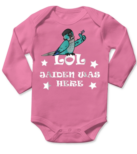 Official Lol Jaiden Was Here – Jaiden Animations - Unisex Long Sleeve Long Sleeve Baby One-Piece