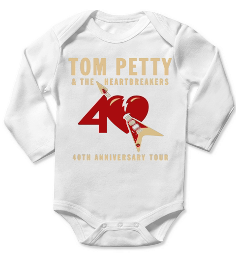 RIP TOM PETTY Long Sleeve Baby One-Piece