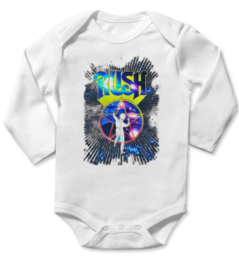 Rush Band LMT1 Long Sleeve Baby One-Piece
