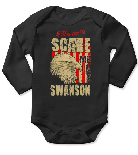 SWANSON shirt, SWANSON Family Name, SWANSON Funny Name Gifts T Shirt Long Sleeve Baby One-Piece