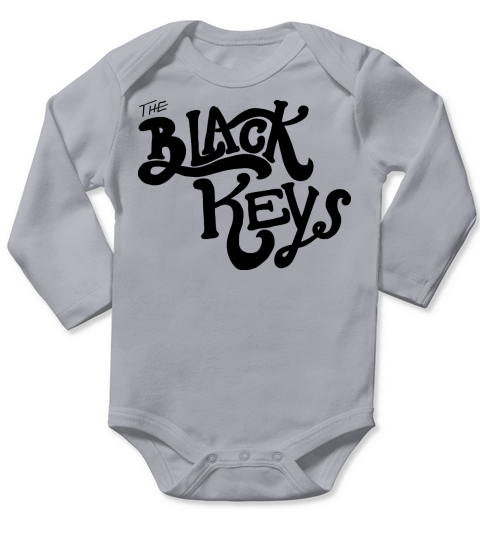 The Black Keys Band Logo - Baby Onesie Long Sleeve Baby One-Piece