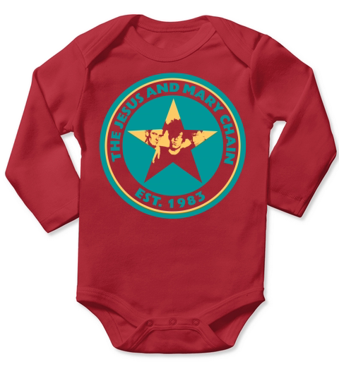The Jesus and Mary Chain Band Long Sleeve Baby One-Piece