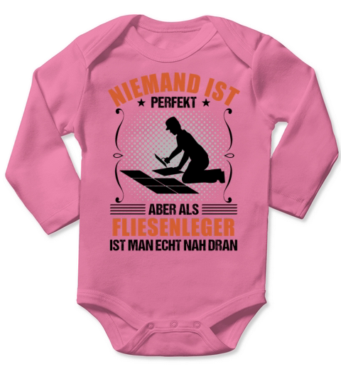 Tiler Funny Quote Craftsman Gift Long Sleeve Baby One-Piece