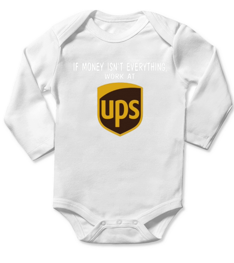 United Parcel Service Long Sleeve Baby One-Piece