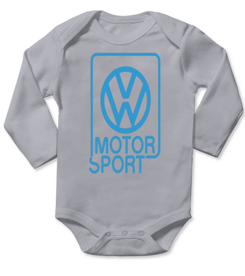 vw motorsport Long Sleeve Baby One-Piece