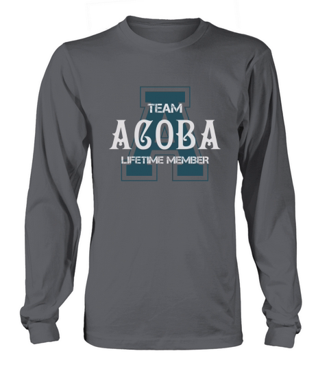 ACOBA Shirts - Team ACOBA Lifetime Member Name Shirts Long sleeved Unisex