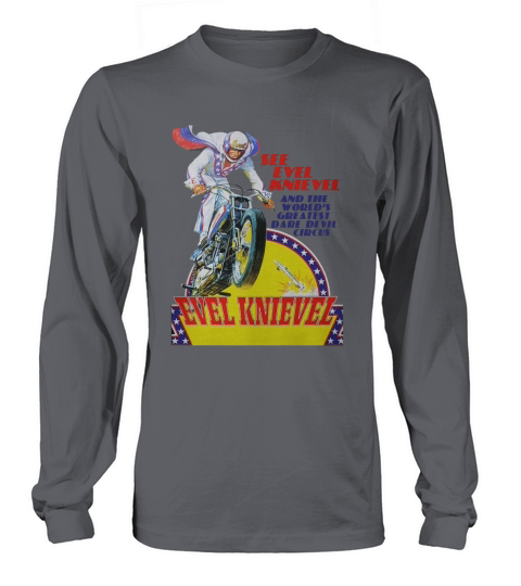 Evel Knievel Daredevil Long sleeved Unisex