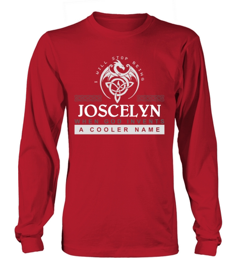 Funny Vintage Style Tshirt for JOSCELYN Long sleeved Unisex