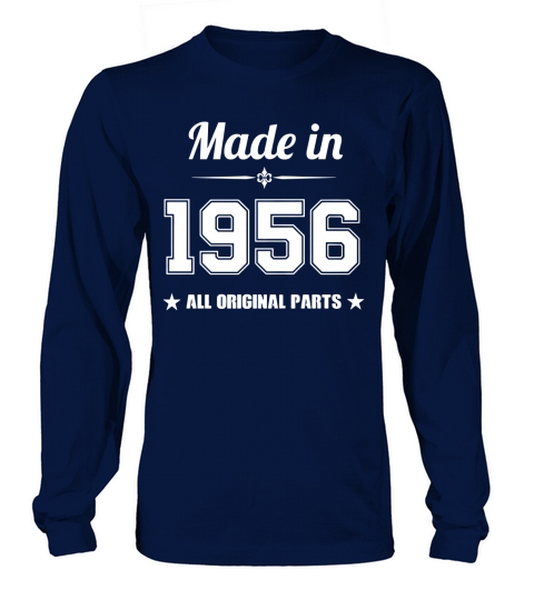 made in 1956 Long sleeved Unisex