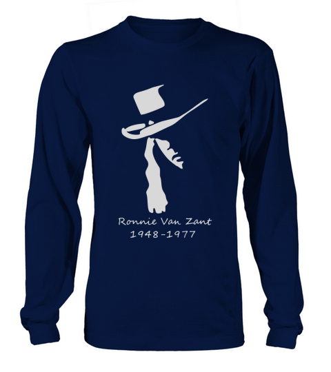 ronnie van zant t shirt Long sleeved Unisex