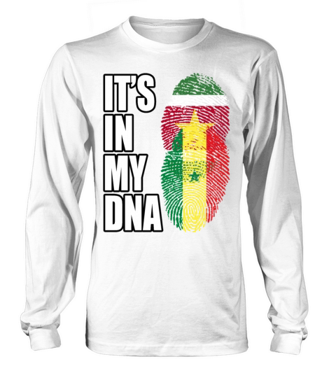 Surinamese And Senegalese Vintage Heritage DNA Fla Long sleeved Unisex
