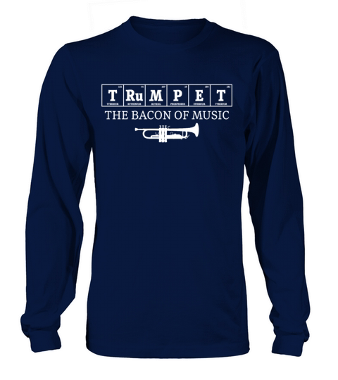 Trumpet Player Vintage Periodic Long sleeved Unisex
