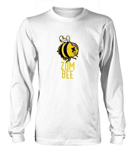 Zombie Bee Inserct - ZomBee - Flying zombie Long sleeved Unisex
