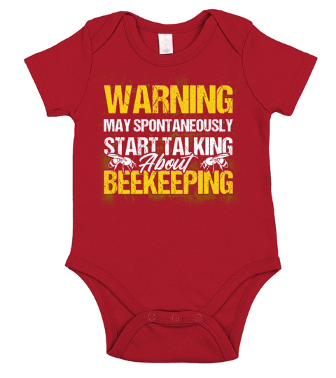 Beekeeping Apiculturist Bee Support Beekeeper Short Sleeve Baby One-Piece